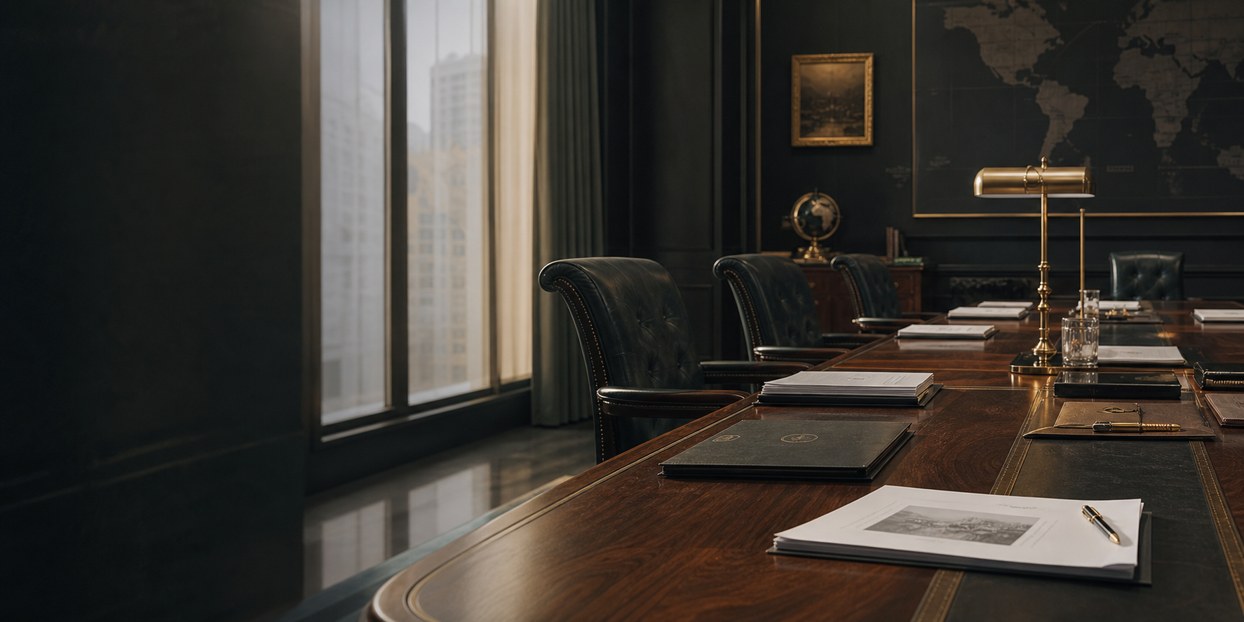 Dark forex trading room with market screens and execution dashboards
