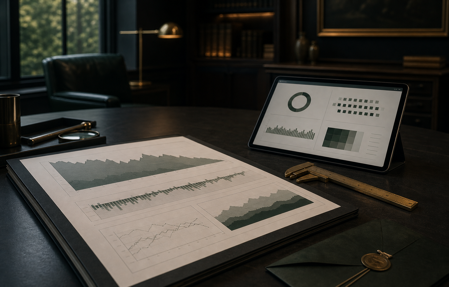Track record audit room with historical strategy reports